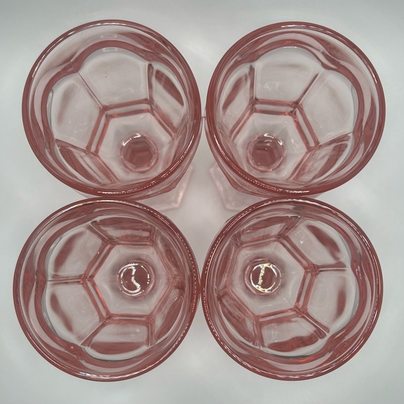 Vintage Fostoria Virginia Pink Water Goblet - Set of 4 - Picture 8 of 8